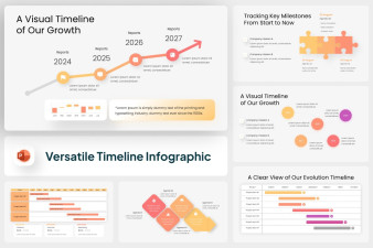 Timeline Roadmaps Infographics PowerPoint Template